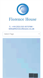 Mobile Screenshot of florencehouse.co.uk